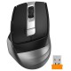 Мышь беспроводная A4Tech Fstyler FB35C серый/черный, 2000 dpi, радиоканал, Bluetooth, USB, кнопки - 6