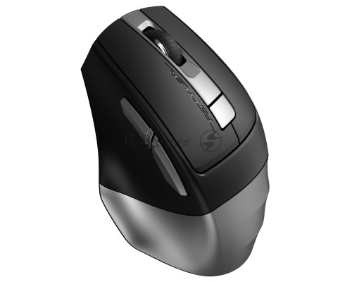 Мышь беспроводная A4Tech Fstyler FB35C серый/черный, 2000 dpi, радиоканал, Bluetooth, USB, кнопки - 6