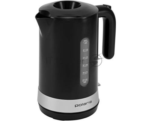 Чайник Polaris PWK 1803C Water Way Pro , пластик Черный