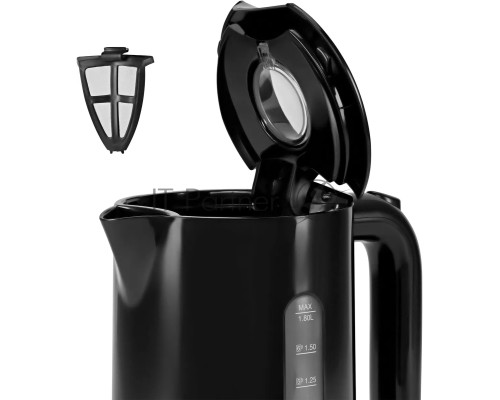Чайник Polaris PWK 1803C Water Way Pro , пластик Черный