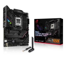 ASUS ROG STRIX B650E-F (Socket AM5, ATX, 4xDDR5(128GB), DP/HDMI, 1xPCIe 5.0x16/1xPCIe 4.0x16, 2xPCIe 4.0, 1xLAN (2.5GbE), Wi-Fi 6E, BT, 4xSATA 6Gb/s, 3xM.2, 2xType-C, 6xUSB 3.2, 4xUSB 2.0)