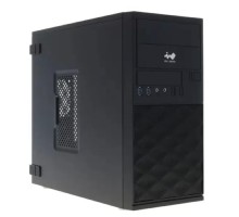 MiniTower INWIN EFS052BL  PM-600ATX   U3*2 +A(HD)+ front fan holder+ Screwless [6195504]
