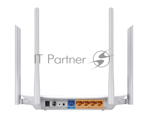 Маршрутизатор TP-Link EC220-F5(ISP) AC1200 Dual-Band Wi-Fi Router, SPEED: 300 Mbps at 2.4 GHz + 867 Mbps at 5 GHz, SPEC: 4× Antennas, 1× 10/100M WAN Port + 4× 10/100M LAN Ports