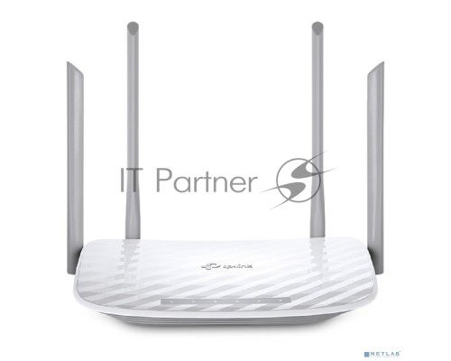 Маршрутизатор TP-Link EC220-F5(ISP) AC1200 Dual-Band Wi-Fi Router, SPEED: 300 Mbps at 2.4 GHz + 867 Mbps at 5 GHz, SPEC: 4× Antennas, 1× 10/100M WAN Port + 4× 10/100M LAN Ports