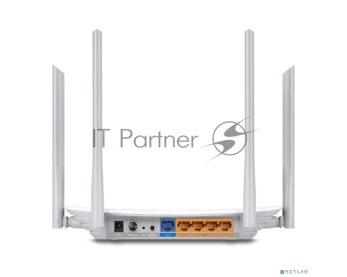 Маршрутизатор TP-Link EC220-F5(ISP) AC1200 Dual-Band Wi-Fi Router, SPEED: 300 Mbps at 2.4 GHz + 867 Mbps at 5 GHz, SPEC: 4× Antennas, 1× 10/100M WAN Port + 4× 10/100M LAN Ports