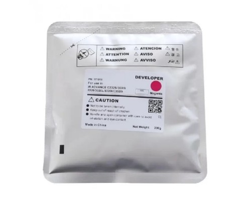 [Запасные части для принтеров и копиров] Девелопер для CANON iR ADVANCE C3320/3325i/3330/3525i/3530i (CET) Magenta, 200г, 240000 стр., CET171013