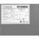 Холодильник Hyundai CO1003 однокамерный. серебристый