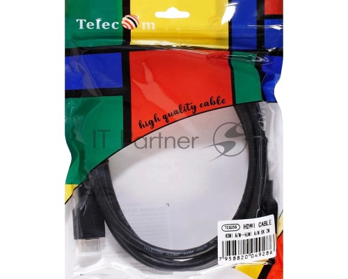 Кабель HDMI 19M/M,ver. 2.1, 8K@60 Hz 2m Telecom <TCG255-2M>