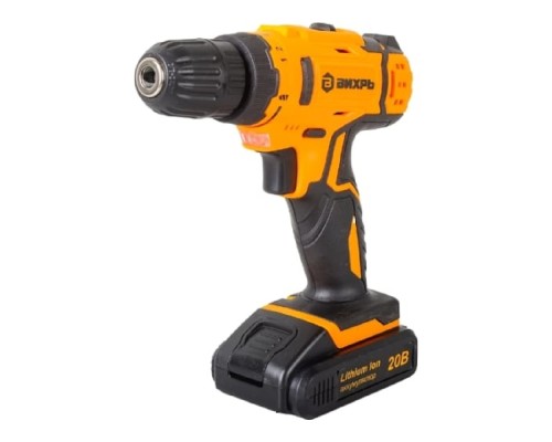 [Дрель, Шуруповерт] Вихрь Дрель-шуруповерт аккумуляторная ДА-20Л-2КА с набором оснастки 65 предметов  [72/14/36]