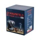 Кофемашина рожковая Maunfeld MF-736BK чёрный, исп. кофе - молотый, 1.2 л, 1100 Вт, 15 Бар.