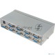 Делитель гнездо VGA на 8 гнезд VGA, 150 МГц, металл  REXANT