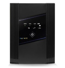 SMARTWATT UPS UNI 650 {линейно-интерактивный, 650/360 ВА/Вт, напольный, LED индикация, Shuko CEE7/4 - 2 шт}