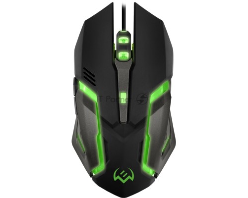 Мышь проводная SVEN RX-G740 черный, 2400 dpi, USB, кнопки - 6