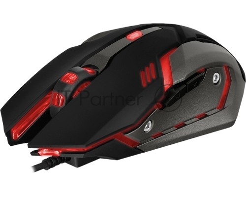 Мышь проводная SVEN RX-G740 черный, 2400 dpi, USB, кнопки - 6