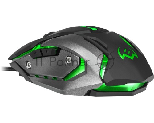 Мышь проводная SVEN RX-G740 черный, 2400 dpi, USB, кнопки - 6