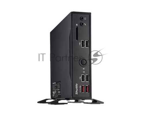 Платформа Shuttle DS20U DS10U Intel Celeron 5205U Fanless Support 1080P FHD /2xHDMI+DP/2xDDR4L 2400 Mhz SODIMM Max 32GB/ 2хGLan, 802.11 b/g/n WLAN /COM/SD card reader, 65W adapter, VESA  RTL {4} (003900)