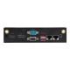 Платформа Shuttle DS20U DS10U Intel Celeron 5205U Fanless Support 1080P FHD /2xHDMI+DP/2xDDR4L 2400 Mhz SODIMM Max 32GB/ 2хGLan, 802.11 b/g/n WLAN /COM/SD card reader, 65W adapter, VESA  RTL {4} (003900)