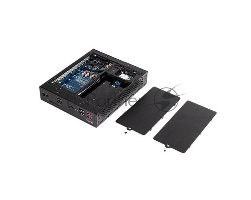 Платформа Shuttle DS20U DS10U Intel Celeron 5205U Fanless Support 1080P FHD /2xHDMI+DP/2xDDR4L 2400 Mhz SODIMM Max 32GB/ 2хGLan, 802.11 b/g/n WLAN /COM/SD card reader, 65W adapter, VESA  RTL {4} (003900)