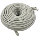 Патч-корд Buro Basic UTP 4 пары cat6 CCA molded 30м серый RJ-45 (m)-RJ-45 (m)