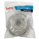 Патч-корд Buro Basic UTP 4 пары cat6 CCA molded 30м серый RJ-45 (m)-RJ-45 (m)
