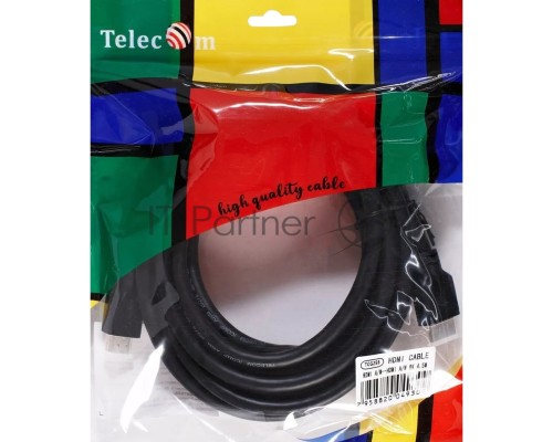 Кабель HDMI 19M/M,ver. 2.1, 8K@60 Hz 4.5m Telecom <TCG255-4.5M>