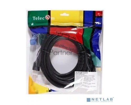 Кабель HDMI 19M/M,ver. 2.1, 8K@60 Hz 4.5m Telecom <TCG255-4.5M>