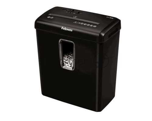Шредер Fellowes® Powershred® P-30C, DIN P-4, 4х34 мм, 6 лст., 15 лтр.
