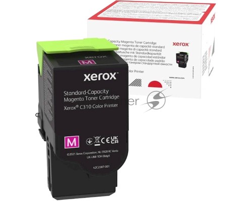 Картридж лазерный XEROX C310 пурпурный 2K (006R04362)