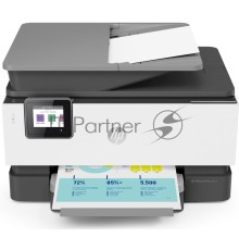 МФУ струйный HP OfficeJet Pro 9013 AiO Printer, A4, цветной, печ. до 32/18 стр/мин. (ч/б/цв.), скан. до 8 стр/мин., 1200 x 4800 dpi (печ.), 1200x1200dpi (скан.), USB, RJ-45, Wi-Fi