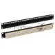 Патч-панель 19дюйм 1U RJ45 кат.5e 24 порта PP3-19-24-8P8C-C5E-110D черн. Hyperline 246095