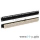 Патч-панель 19дюйм 1U RJ45 кат.5e 24 порта PP3-19-24-8P8C-C5E-110D черн. Hyperline 246095