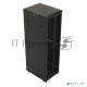 Шкаф напольный 19дюйм 42U 2055х800х1000мм TTB-4281-DD-RAL9004 перф. двери черн. Hyperline 392684