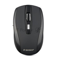 Мышь беспроводная Gembird MUSW-330 черный, 2400 dpi, радиоканал, USB, кнопки - 6