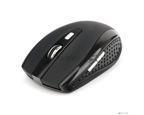 Мышь беспроводная Gembird MUSW-330 черный, 2400 dpi, радиоканал, USB, кнопки - 6