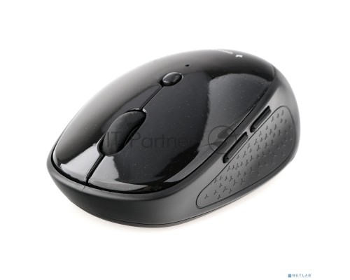 Мышь беспроводная Gembird MUSW-550 черный, 1600 dpi, радиоканал, Bluetooth, USB, кнопки - 6