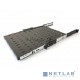 Полка выдвижная Hyperline TSS3-600-RAL9004 c 19'' креплением, глубина 600 мм, нагрузка до 20 кг, для шкафов TTB глубиной 800-1200мм, цвет черный (RAL 9004)
