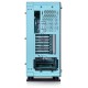 Корпус Thermaltake Core P6 TG Turquoise черный без БП ATX 18x120mm 12x140mm 2xUSB2.0 2xUSB3.0 audio bott PSU