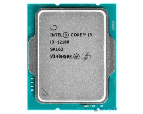 Процессор Intel Original Core i3 12100 Soc-1700 (BX8071512100 S RL62) (3.3GHz/Intel UHD Graphics 730) Box