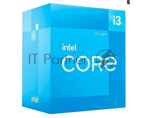 Процессор Intel Original Core i3 12100 Soc-1700 (BX8071512100 S RL62) (3.3GHz/Intel UHD Graphics 730) Box