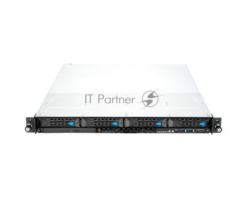 Платформа Asus RS300-E11-RS4 1U, LGA1200, 4xDDR4, 4x3.5 (1xSFF8643, 2xOcuLink on the backplane,), DVDRW, 2x1GbE, 1xM.2 SATA/PCIE 2280, optional ASMB10-iKVM, HDMI (from CPU), 2x450W