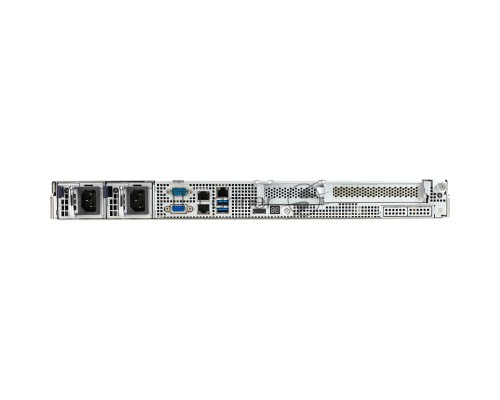 Платформа Asus RS300-E11-RS4 1U, LGA1200, 4xDDR4, 4x3.5 (1xSFF8643, 2xOcuLink on the backplane,), DVDRW, 2x1GbE, 1xM.2 SATA/PCIE 2280, optional ASMB10-iKVM, HDMI (from CPU), 2x450W