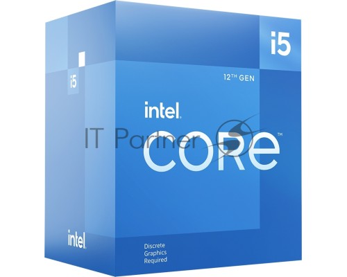 Процессор Intel Original Core i5 12400F Soc-1700 (BX8071512400F S RL5Z) (2.5GHz) Box