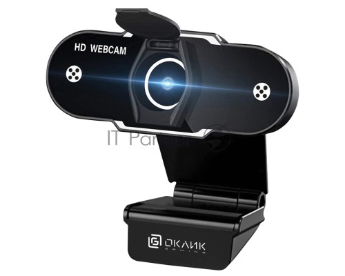 Камера Web Oklick/Оклик OK-C012HD черный 1Mpix (1280x720) USB2.0 с микрофоном