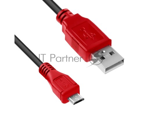 Кабель1.0m USB 2.0, AM/microB 5pin, черный, красные коннекторы Кабель1.0m USB 2.0, AM/microB 5pin, черный, красные коннекторы Кабель1.0m USB 2.0, AM/microB 5pin, черный, красные коннекторы Кабель1.0m USB 2.0, AM/microB 5pin, черный, красные коннекторы