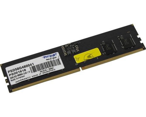 Оперативная память DIMM 8GB DDR5-4800 PSD58G480041 Patriot