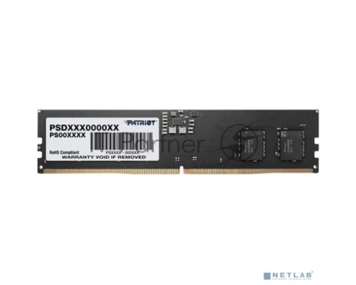 Оперативная память DIMM 8GB DDR5-4800 PSD58G480041 Patriot