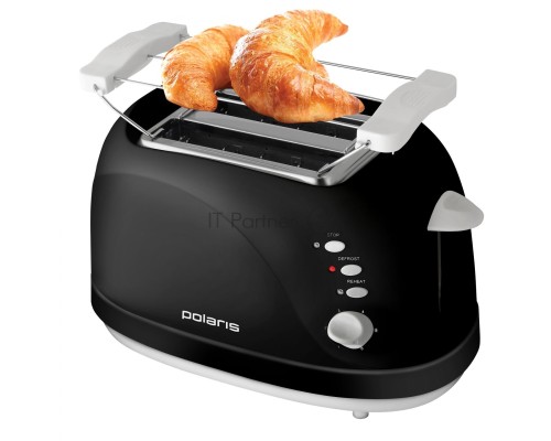 Тостер Polaris PET0702L черный 750Вт