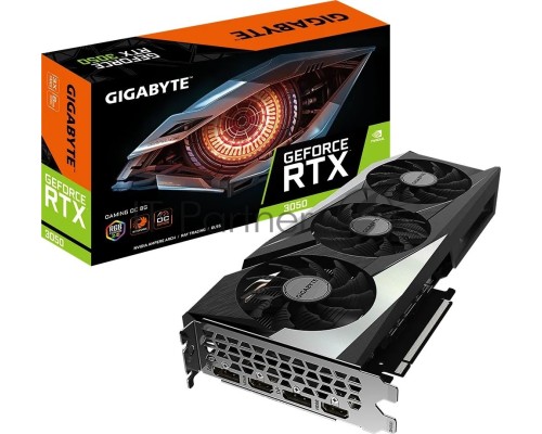 Видеокарта Gigabyte GV-N3050 GAMING OC-8GD GDDR6 128bit 1822/14000 HDMIx2 DPx2 HDCP
