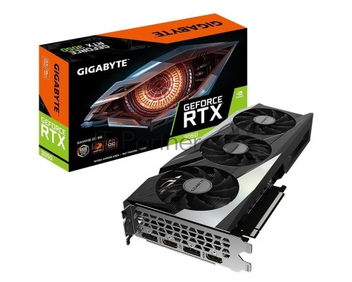 Видеокарта Gigabyte GV-N3050 GAMING OC-8GD GDDR6 128bit 1822/14000 HDMIx2 DPx2 HDCP