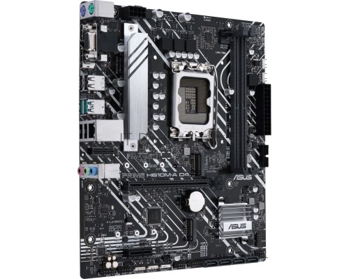 Материнская плата ASUS PRIME H610M-A D4-CSM, LGA 1700, Intel H610, 2xDDR4, 4xSATA, 2xM.2, 1xPCI-E 4.0 x16, 1xPCI-E x1, 1xDisplayPort, 1xD-Sub, 1xHDMI, 1x 1Gb LAN, 4xUSB-A 2.0, 2xUSB-A 3.2 Gen 1, 7.1, mATX